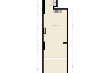 Plattegrond Vughterstraat 19, Den Bosch